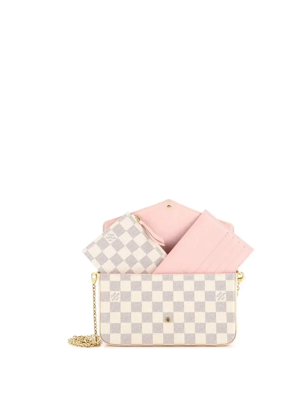 Louis Vuitton Felicie Pochette Damier #340303L16B